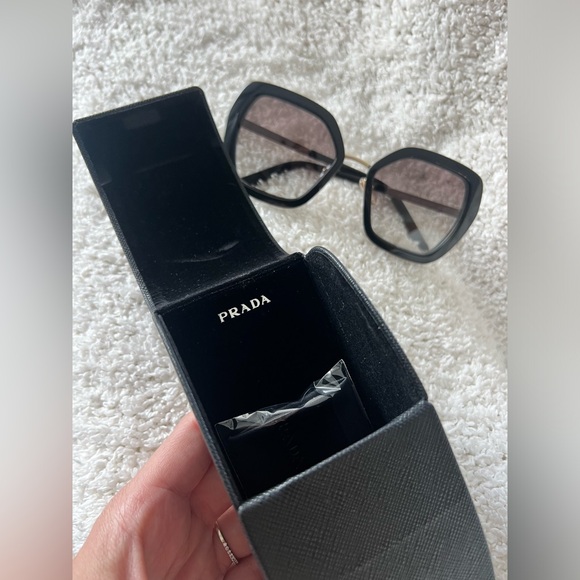 Prada Sunglasses in Black - Picture 8 of 10